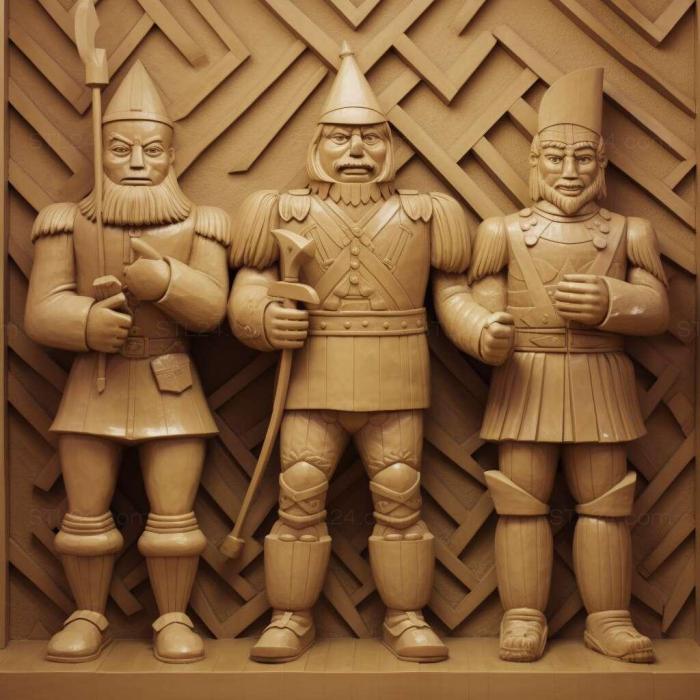 Wizard of Oz Urfin Jus and his Wooden Soldiers 1
