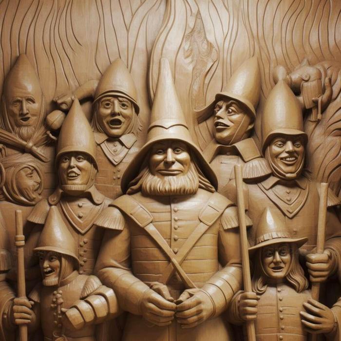 Wizard of Oz Urfin Jus and his Wooden Soldiers 2