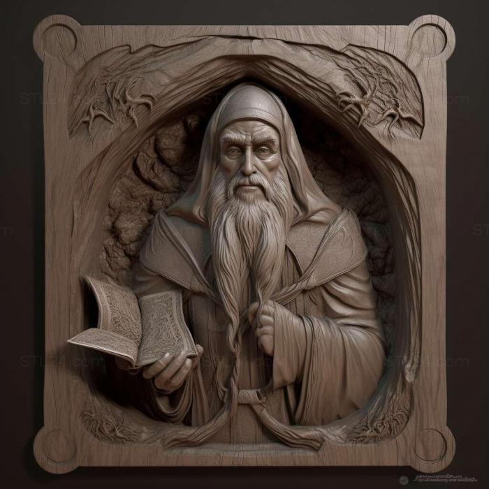 Games (Ravenloft Stone Prophet 2, GAMES_6474) 3D models for cnc