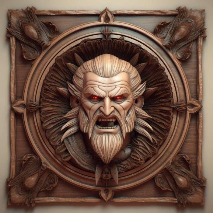 Games (The Witcher 3 Wild Hunt Blood and Wine 3, GAMES_6663) 3D models for cnc