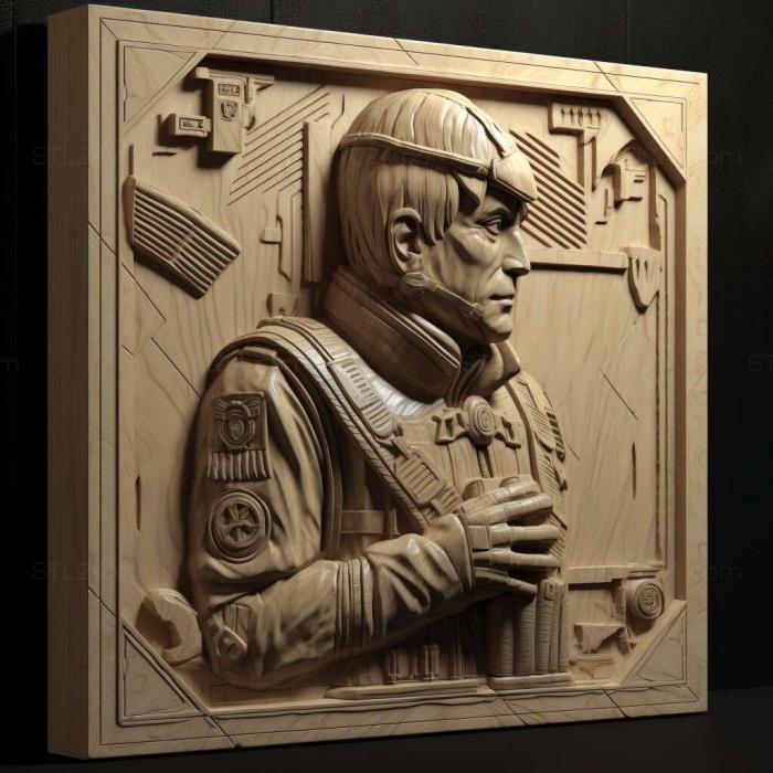 Games (Wolfenstein II The New Colossus 1, GAMES_6721) 3D models for cnc