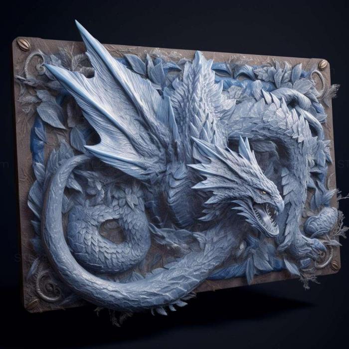 Games (Monster Hunter World Iceborne 4, GAMES_688) 3D models for cnc