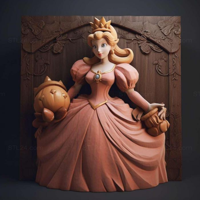 Princess Peach from Super Mario 1