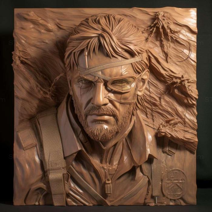 Games (Metal Gear Solid 5 Ground Zeroes 4, GAMES_7184) 3D models for cnc