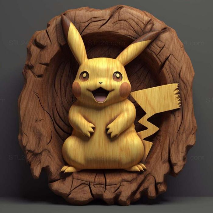 Pikachu from Pokemon 4