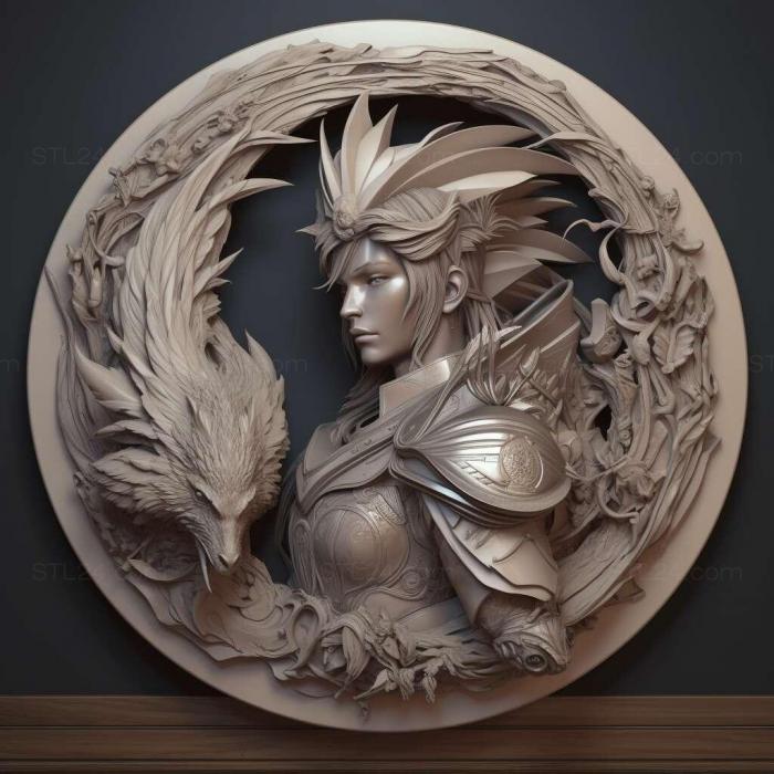 Games (Final Fantasy XIV Shadowbringers 1, GAMES_7245) 3D models for cnc