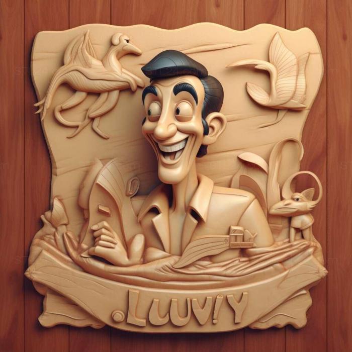 Games (Leisure Suit Larry 7 Love for Sail 1, GAMES_7281) 3D models for cnc