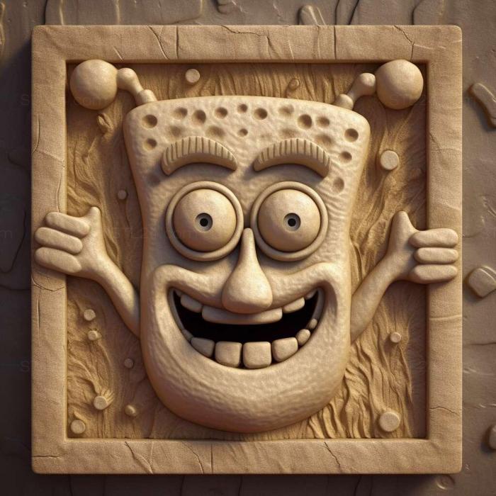 Games (SpongeBob HeroPants 4, GAMES_7592) 3D models for cnc