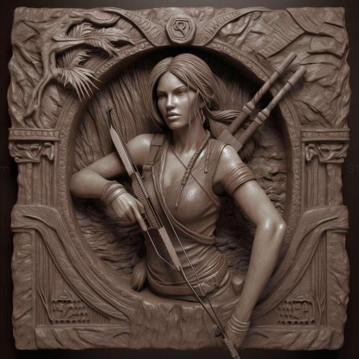 Games (Tomb Raider Definitive Edition 3, GAMES_7775) 3D models for cnc