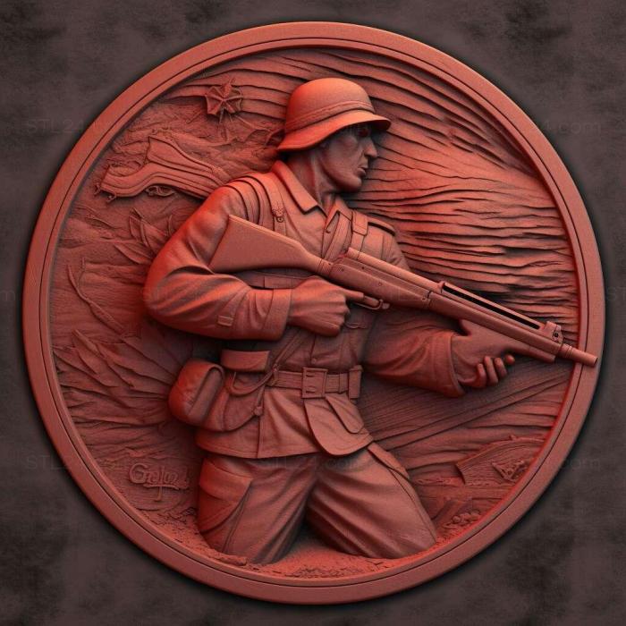 Games (Operation Flashpoint Red Hammer Soviet Campaing 3, GAMES_7819) 3D models for cnc