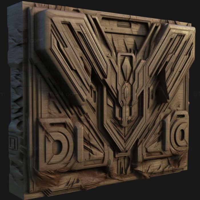 Games (Deus Ex Mankind Divided System Rift 2, GAMES_8354) 3D models for cnc