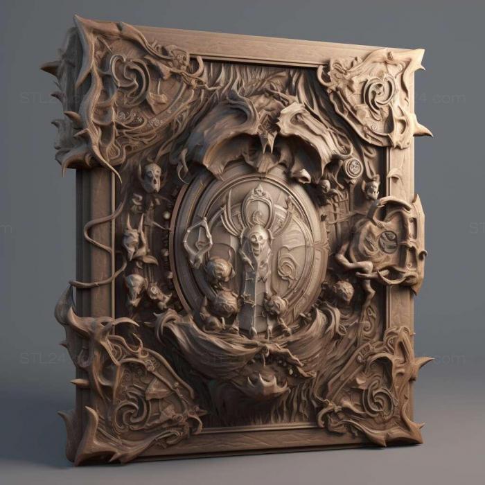 Games (Grimoire Manastorm 2, GAMES_8366) 3D models for cnc