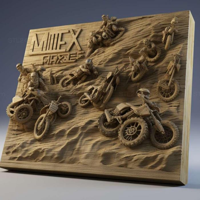 Games (MXGP The Official Motocross Videogame 1, GAMES_8629) 3D models for cnc