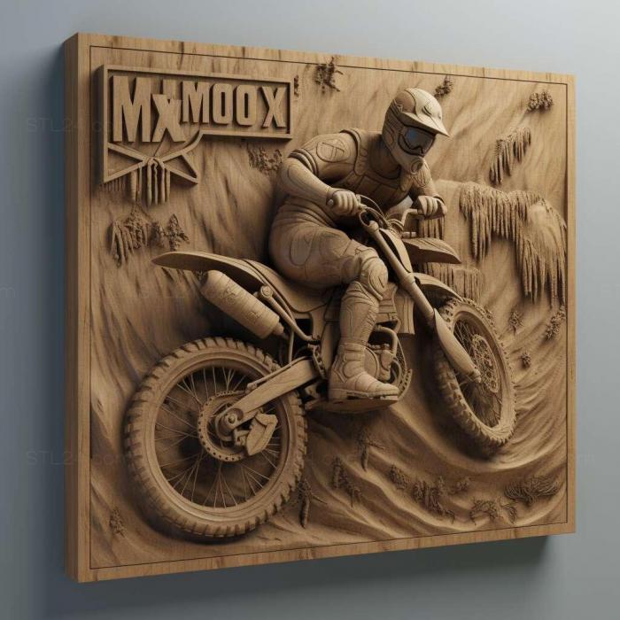 Games (MXGP The Official Motocross Videogame 2, GAMES_8630) 3D models for cnc