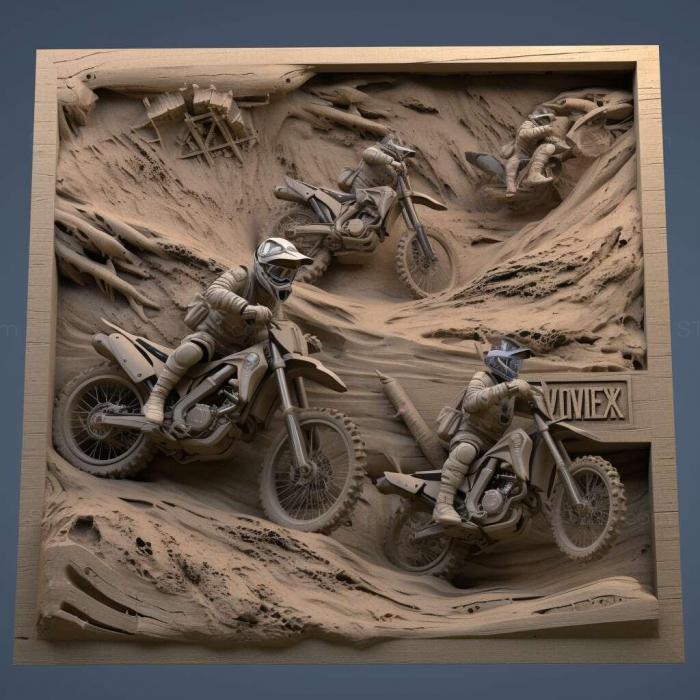 Games (MXGP The Official Motocross Videogame 4, GAMES_8632) 3D models for cnc