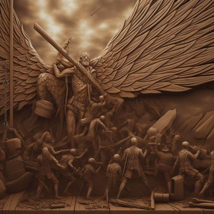 Games (Attack on Titan The Wings of Counterattack 2, GAMES_9038) 3D models for cnc