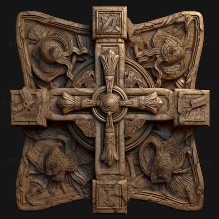 Games (Cross of the Dutchman 1, GAMES_9133) 3D models for cnc