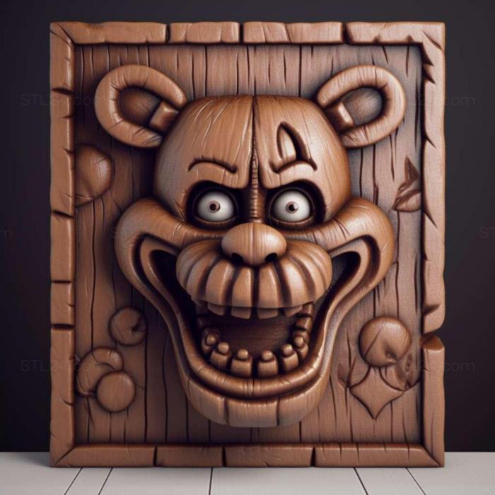Games (Five Nights at Freddys 2 4, GAMES_920) 3D models for cnc