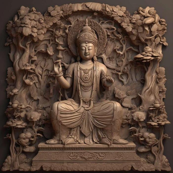 Games (Bodhisattva Buddhist 3, GAMES_9315) 3D models for cnc