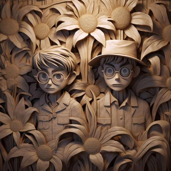 st Detective Conan The Sunflowers of Hell anime 1