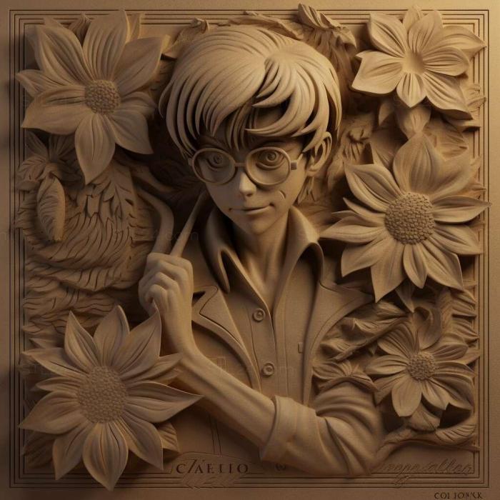 Games (st Detective Conan The Sunflowers of Hell anime 3, GAMES_9339) 3D models for cnc
