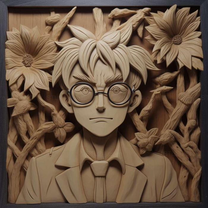 Games (st Detective Conan The Sunflowers of Hell anime 4, GAMES_9340) 3D models for cnc