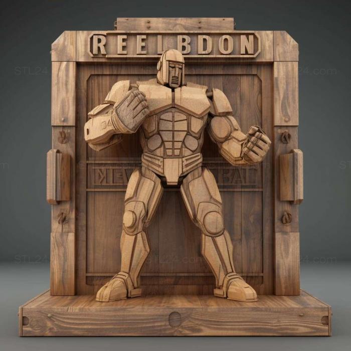 Games (Real Steel World Robot Boxing 2, GAMES_9618) 3D models for cnc