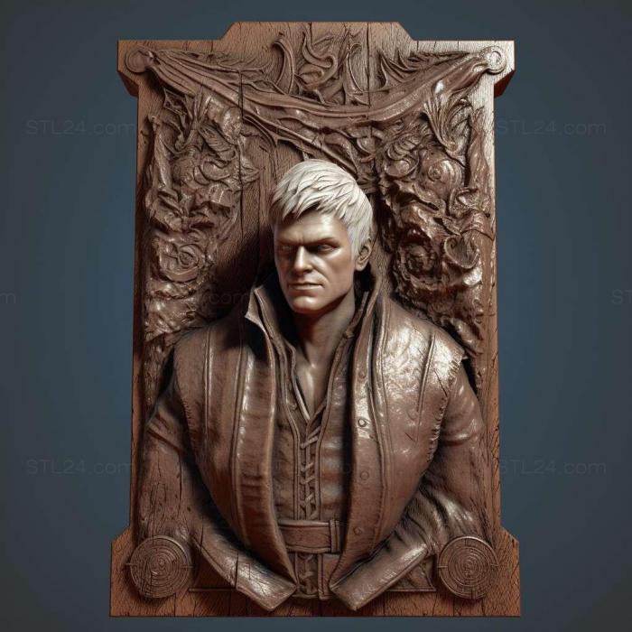 Games (DmC Devil May Cry Definitive Edition 4, GAMES_9668) 3D models for cnc