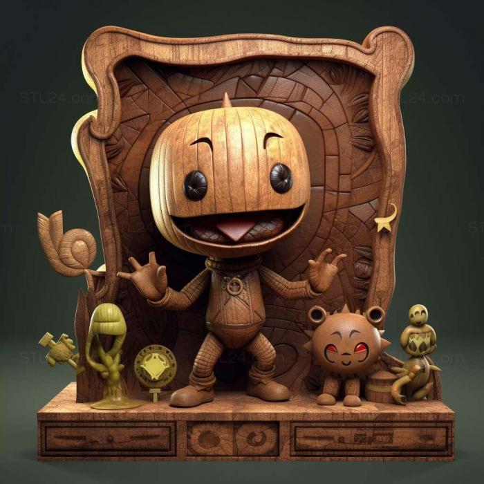 Games (Little Big Planet Game Of The Year Greatest Hits 4, GAMES_9692) 3D models for cnc
