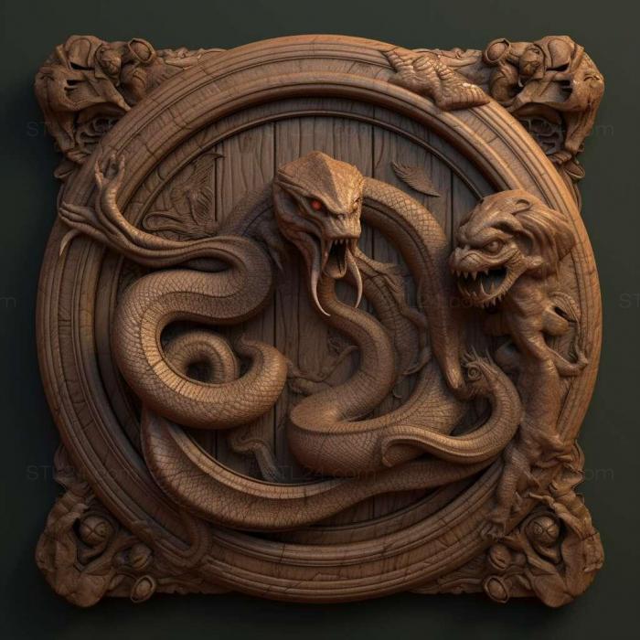 Games (Broken Sword 5 the Serpents Curse 4, GAMES_9756) 3D models for cnc