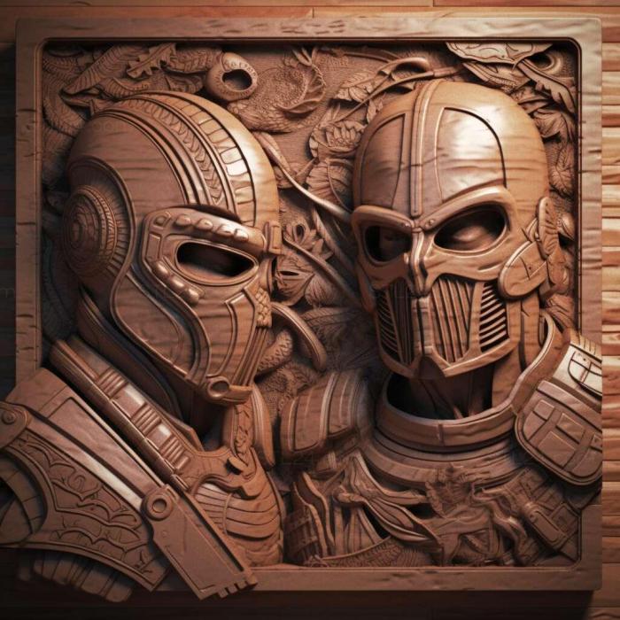 Games (Army of Two The Devils Cartel 4, GAMES_9796) 3D models for cnc