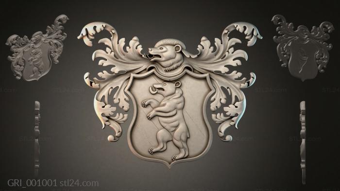GRI_001001 3d STL model