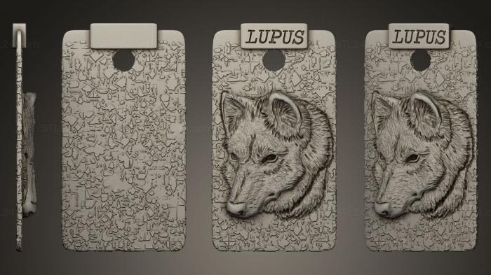 Lupus Wolf Pendant