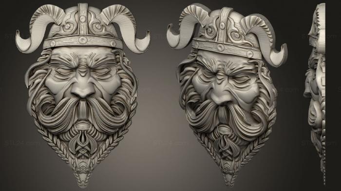 Viking Warrior Face