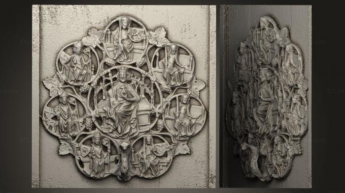 High reliefs and bas-reliefs, historical and religious (Trzieher am Rathaus, GRLFH_0186) 3D models for cnc