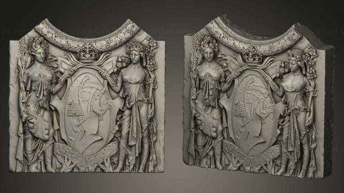 High reliefs and bas-reliefs, historical and religious (Guild Park amp Gardens, GRLFH_0280) 3D models for cnc