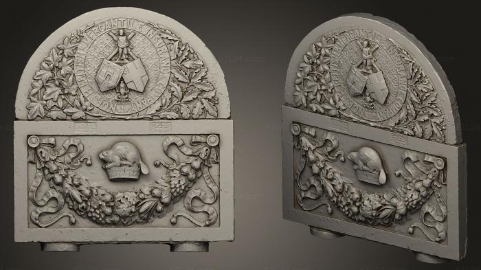 High reliefs and bas-reliefs, historical and religious (Guild Park amp Gardens Mulitpart Panel, GRLFH_0284) 3D models for cnc