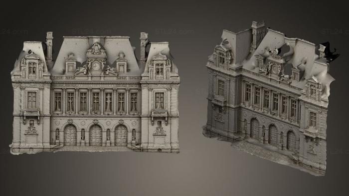Горельефы и барельефы исторические и религиозные (Отель де вилль-де-Нейи-сюр-Сен, GRLFH_0291) 3D модель для ЧПУ станка
