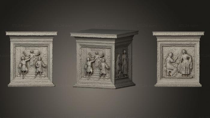High reliefs and bas-reliefs, historical and religious (Peter Christian Beuth 2, GRLFH_0338) 3D models for cnc