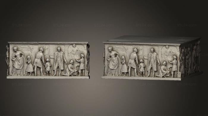High reliefs and bas-reliefs, historical and religious (Peter Christian Beuth 3, GRLFH_0339) 3D models for cnc