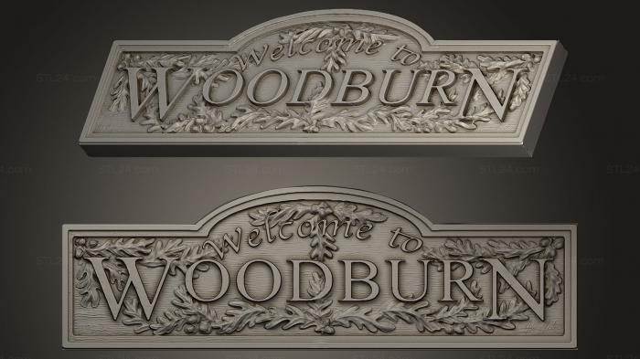 High reliefs and bas-reliefs, historical and religious (Woodburn Sign 2022, GRLFH_0408) 3D models for cnc