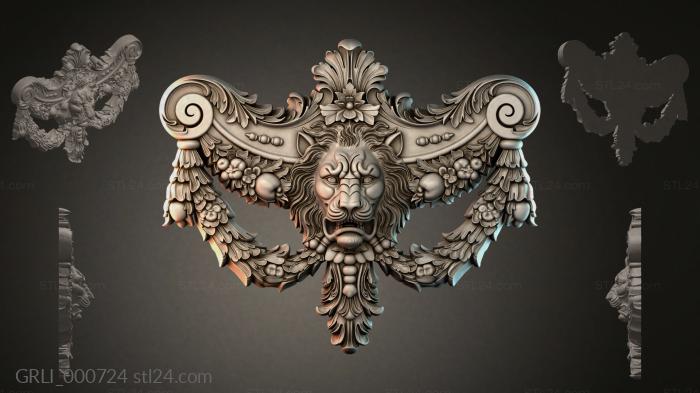 Гирлянды разные (GRLI_000724) 3D модель для ЧПУ станка