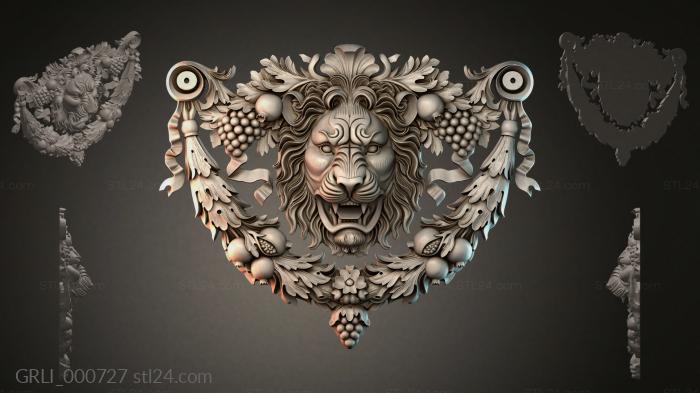 Гирлянды разные (GRLI_000727) 3D модель для ЧПУ станка