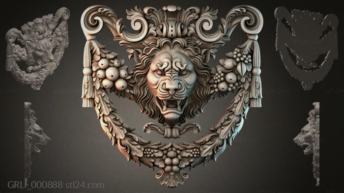 Гирлянды разные (GRLI_000888) 3D модель для ЧПУ станка