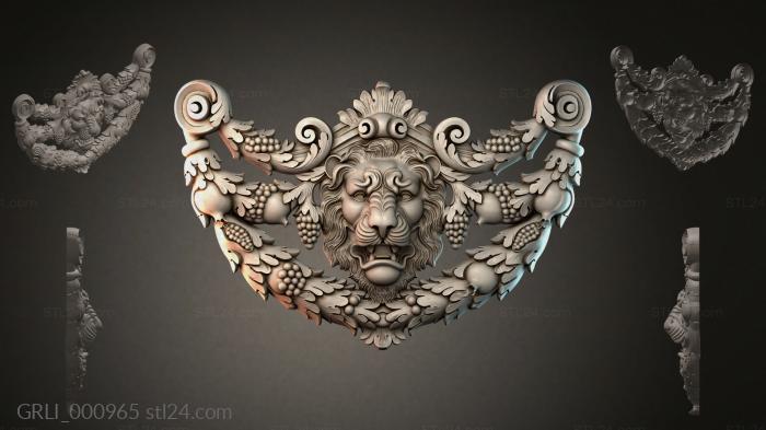 Гирлянды разные (GRLI_000965) 3D модель для ЧПУ станка