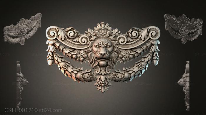 Гирлянды разные (GRLI_001210) 3D модель для ЧПУ станка