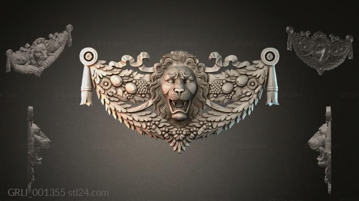 Гирлянды разные (GRLI_001355) 3D модель для ЧПУ станка