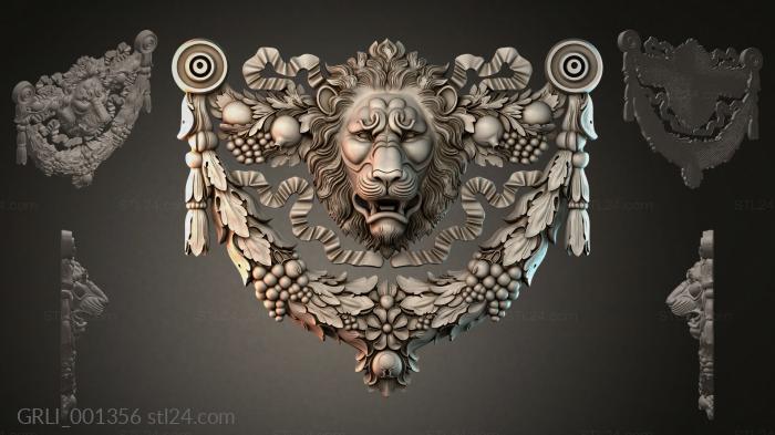 Гирлянды разные (GRLI_001356) 3D модель для ЧПУ станка