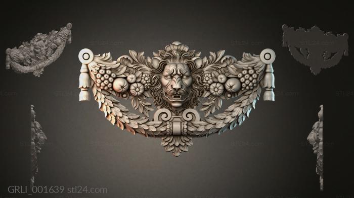 Гирлянды разные (GRLI_001639) 3D модель для ЧПУ станка