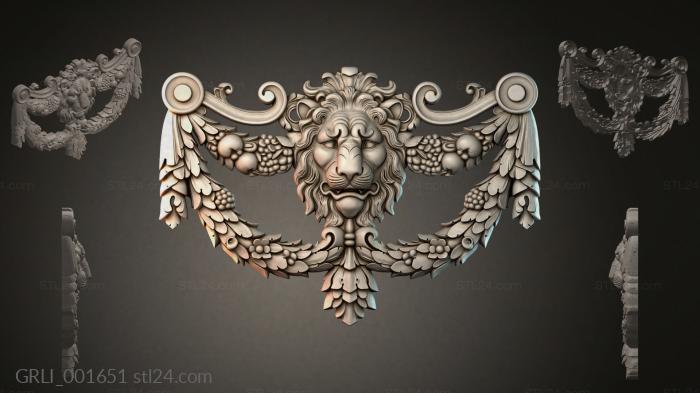 Гирлянды разные (GRLI_001651) 3D модель для ЧПУ станка